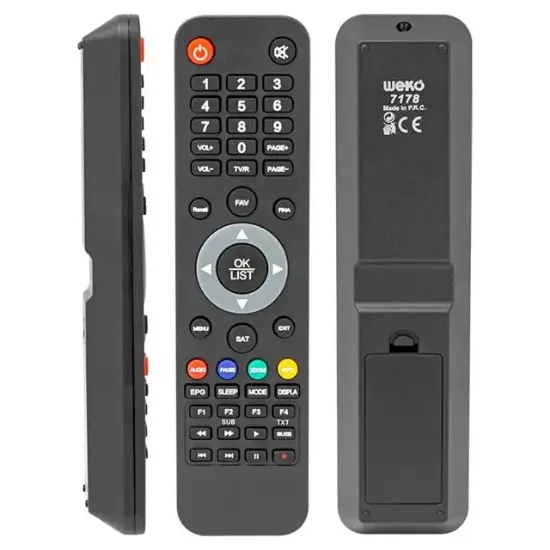 Botech Piko 207 HD CAS Uydu Alıcı Kumandası resmi