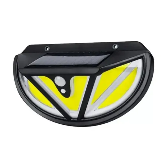 Powermaster MX-118B Cob Ledli Hareket Sensörlü Üç Modlu Solar Duvar Lambası resmi