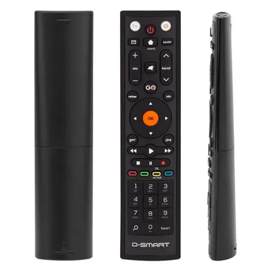 D-Smart HD Blue Go Tuşlu Yeni Nesil Uydu Kumandası resmi