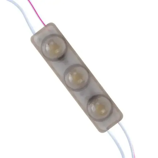 Powermaster 12 Volt 1.5 Watt Soğuk Beyaz Yanıp Sönen Parlak Tek Renk 6916 - 2835 69 X 16 Mm IP65 160 Derece Modül Led resmi