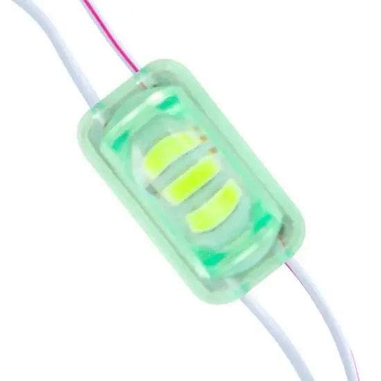 Powermaster 12 Volt 1.5 Watt Yeşil 2835 85 X 73 Mm IP65 240 – 260 Lümen 180 Derece Modül Led resmi