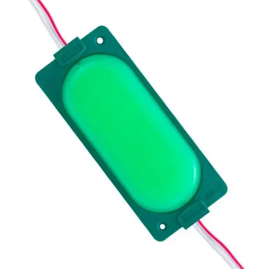 Powermaster 12 Volt 3 Watt Yeşil 85 X 35 Mm IP65 220 – 240 Lümen 140 Derece Cob Modül Led resmi