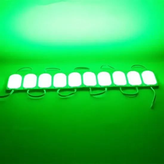 Powermaster 12 Volt 3 Watt Yeşil 85 X 35 Mm IP65 220 – 240 Lümen 140 Derece Cob Modül Led resmi