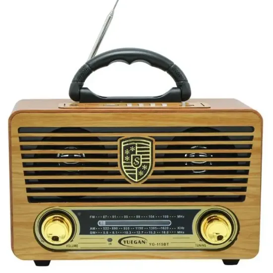 MagicVoice MV-115BT USB - SD - FM - Bluetooth Destekli Nostaljik Radyo resmi