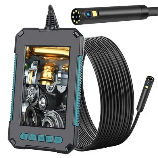 Powermaster P-40 Endüstriyel 10 Metre 8 MM Kablolu HD 1080P Endeskop Yılan Kamera resmi