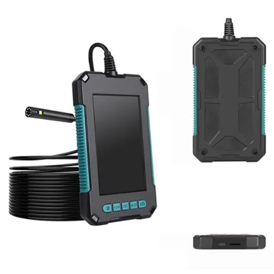 Powermaster P-40 Endüstriyel 10 Metre 8 MM Kablolu HD 1080P Endeskop Yılan Kamera resmi