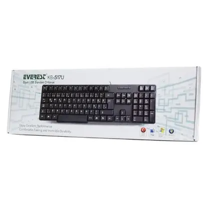 Everest KB-517U USB Q Klavye resmi