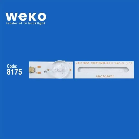 32" Universal DLED TV Panel LED Bar - 8 LED 6V 59 CM (No: 1596 / Kod: 8175) resmi