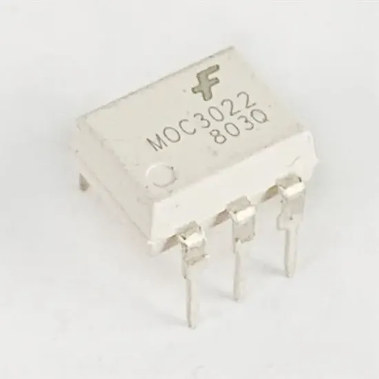 MOC 3022 DIP-6 Triac Çıkışlı Optokuplör Entegresi resmi