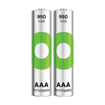 Gp Recyko 950 Mah R03 AAA Şarjlı 2'li Pil resmi