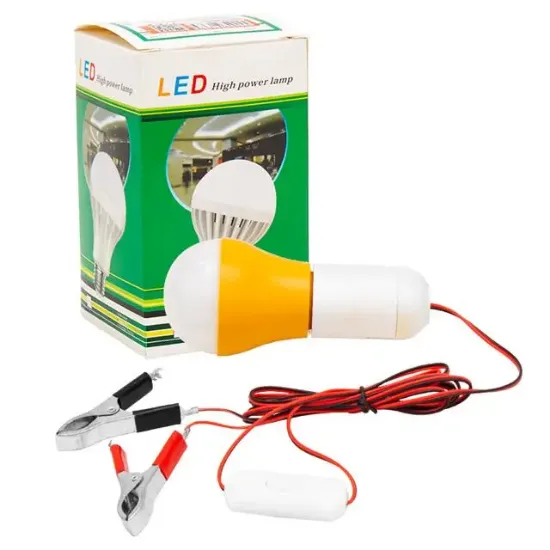 12 V Led Ampul Akü Maşalı Powermaster resmi