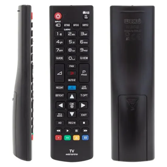 LG AKB73975761 - 32LB650- 42LB700V3D - 50LB671V - 55LB870V - 65LB730VAEU 3D Smart Tuşlu Lcd-Led Tv Kumanda resmi