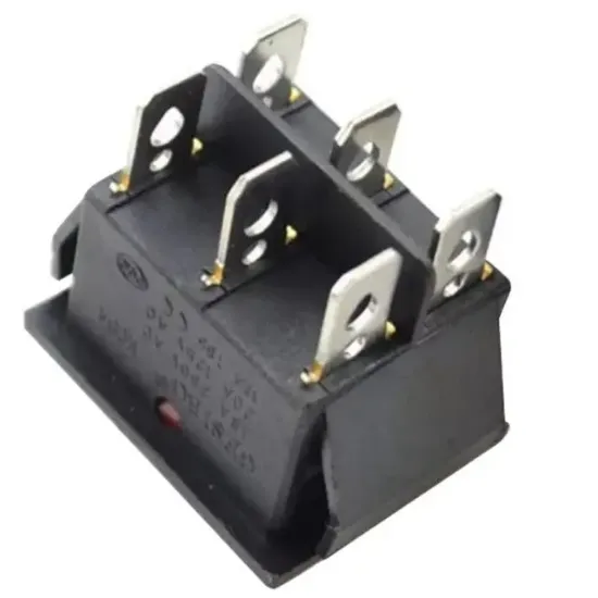 Tekli Soba Anahtarı 6 Pin Geniş Işıklı (On-Off) IC-105 resmi