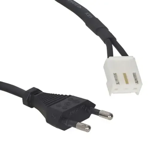 Vestel Beko Sunny TV Güç Konnektörlü 1.5 Metre Cereyan Teyp Kablosu resmi