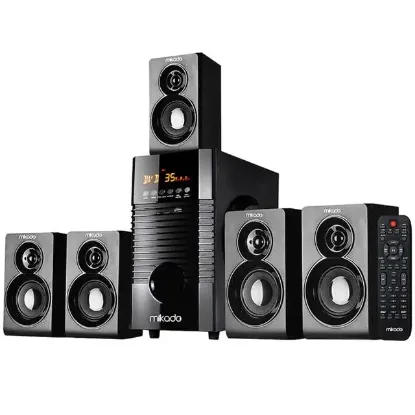 Mikado MD-856BT USB-SD-FM Destekli Multimedya 5+1 Bluetooth Speaker resmi
