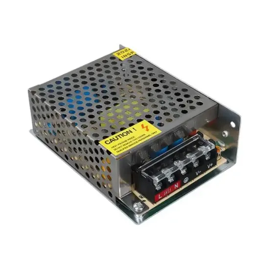 Powermaster PM-14066 12 Volt - 5 Amper Metal Kasa Adaptör resmi