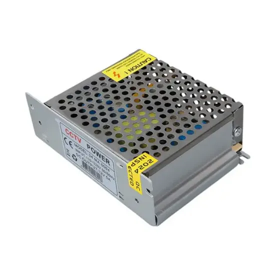 Powermaster PM-14066 12 Volt - 5 Amper Metal Kasa Adaptör resmi