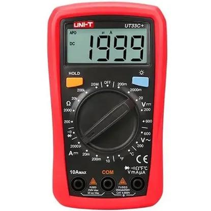 Uni-T UT-33C Dijital Multimetre Ölçü Aleti (Seri 2) resmi
