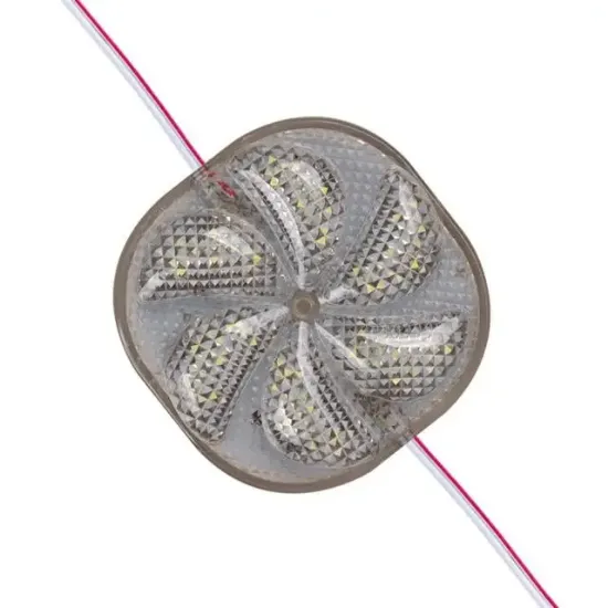 PowerMaster PM-14704 12 Volt 3 Watt Soğuk Beyaz Sabit 6565-2835 Modül Led 65x65x12mm resmi