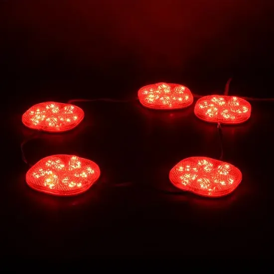 PowerMaster PM-14705 12 Volt 3 Watt Kırmızı Sabit 6565-2835 Modül Led 65x65x12mm resmi