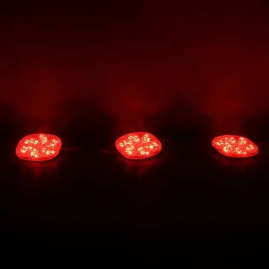 PowerMaster PM-14705 12 Volt 3 Watt Kırmızı Sabit 6565-2835 Modül Led 65x65x12mm resmi