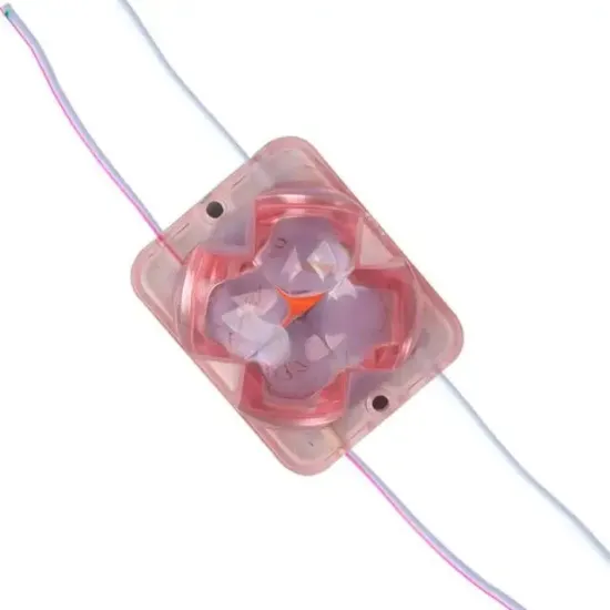 Powermaster PM-14724 12 Volt 2 Watt Pembe Sabit 4333-3030 Modül Led 43x33x28mm resmi