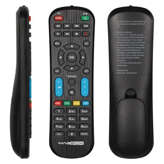 Magbox Ethernet - Magbox Wega IP TV Uydu Alıcısı Kumandası resmi