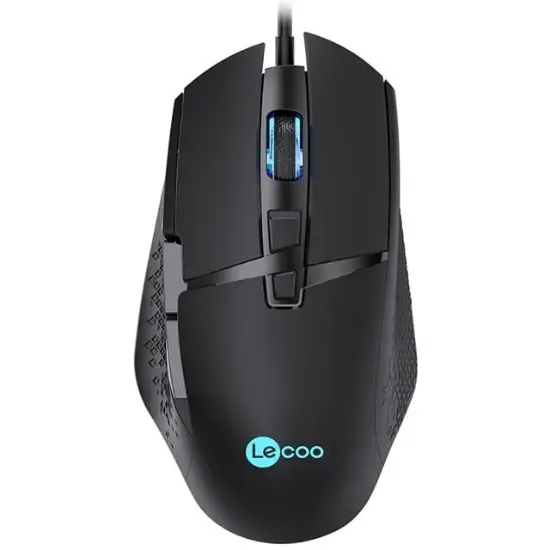 Lenovo Lecoo MG1101 6400 DPI 7 Tuşlu Kablolu RGB Led Aydınlatmalı Gaming Oyuncu Mouse resmi