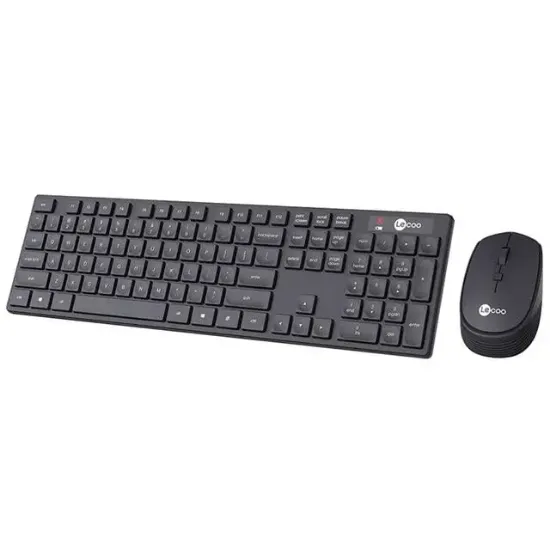 Lenovo Lecoo KM2001 Kablosuz Q Klavye - Mouse Set resmi