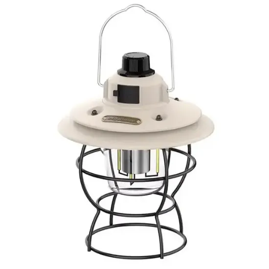 PowerMaster PM-16042 Retro Nostaljik Şarjlı Kamp Lambası Filament + SMD Ledli resmi