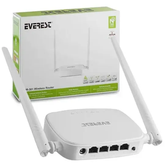 Everest EWR-301 300 Mbps Access Point Kablosuz Router resmi