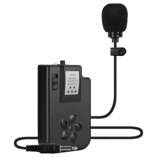 Yaka Tipi Kablosuz Mikrofon (MV-2015 - MV-2016 Yedek Yaka Mikrofonu İçin) resmi