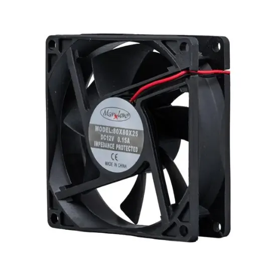 PowerMaster IC-216 Fırçasız DC Fan 80X80X25mm 12 Volt 3 Pin (Seri 2) resmi