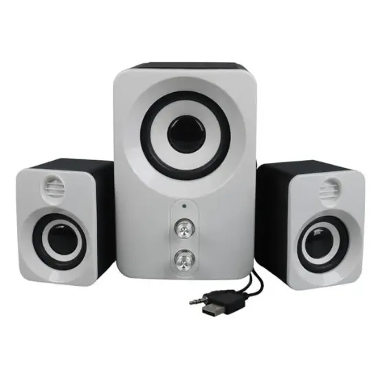 MagicVoice FT-10 2+1 3x3 Watt Aux Multimedia Seti USB Speaker - Hoparlör resmi