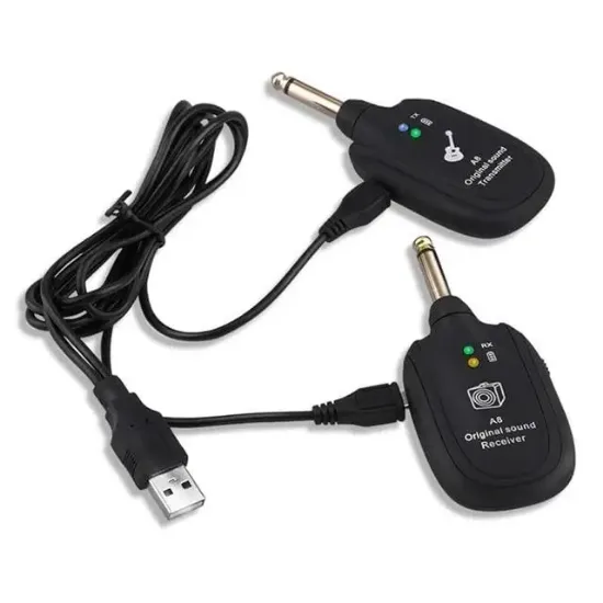 Magicvoice MV-19583 Uhf Gitar Tip Kablosuz Amfi Ve Enstrüman Kablosuz Mikrofonu resmi