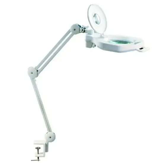 Class 138Mm Lens Mercekli 81+1 Ledli 5 Diopter Büyüteç Akrobat Masa Lambası MG-2815 resmi