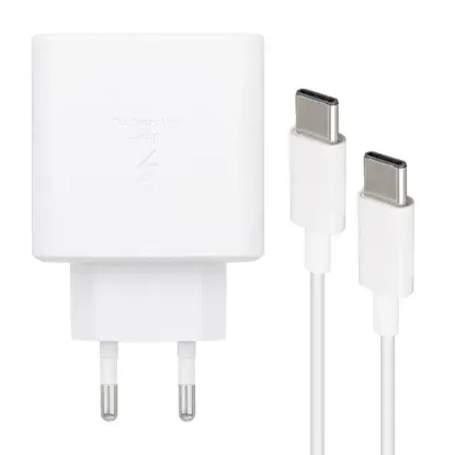 Weko WK-21440 S11-C 25 Watt Telefon Şarj Başlık Adaptörü + Type-C To Type-C Kablo resmi