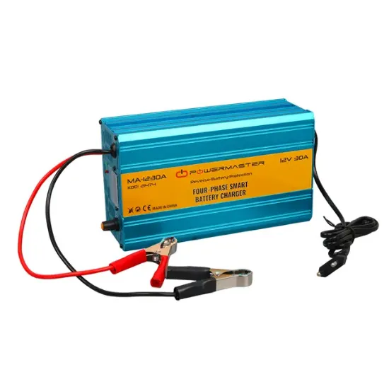 Powermaster MA-1230A 12 Volt - 30 Amper Dört Fazlı Akıllı Akü Şarj Cihazı resmi