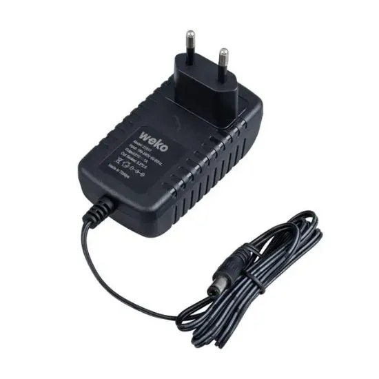 Weko 21 Volt - 1 Amper 5.5*2.5 Uçlu Priz Tipi Adaptör resmi