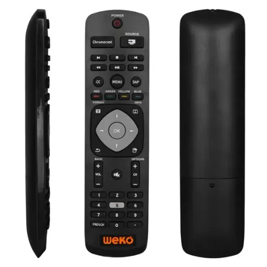 Philips CH-1764 Chromecast-Source Tuşlu Lcd Led Tv Kumanda resmi