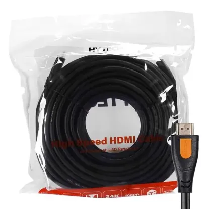 Hytech HY-HDM15 15 Metre Altın Uçlu 24K 1.4 Ver. 3D HDMI Kablo resmi