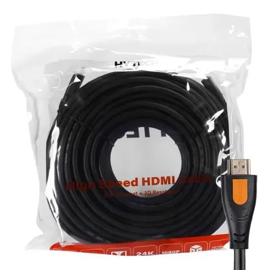 Hytech HY-HDM15 15 Metre Altın Uçlu 24K 1.4 Ver. 3D HDMI Kablo resmi
