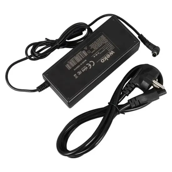 Weko 14 Volt - 3 Amper 6.5*4.4 Uçlu İğneli Yerli Üretim Plastik Kasa Masaüstü Samsung Monitör Adaptörü resmi