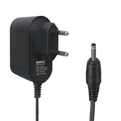 Weko WK-21946 5 Volt - 2 Amper 2.5*0.7 İnce Uç Yerli Üretim Tablet Pc Adaptörü resmi