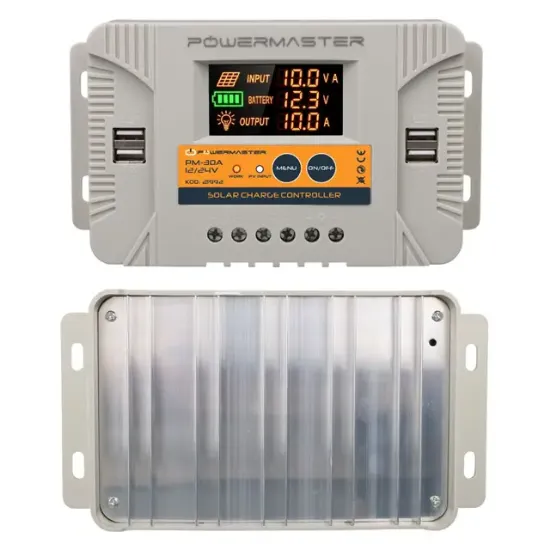 Powermaster PM-30A 12V-24V 30 Amper 4 USB Çıkışlı Dijital Ekranlı Solar Şarj Regülatörü resmi