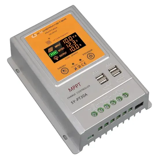 Powermaster PM-PT30A 12V-24V 30 Amper MPPT 4 USB'li Dijital Alüminyum Kasa Solar Şarj Regülatörü resmi