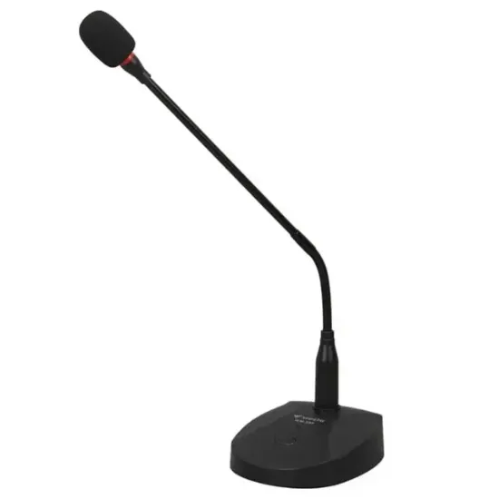 Westa WM-558 Profesyonel Işıklı ve Melodili Masaüstü Condenser Konferans Mikrofonu resmi