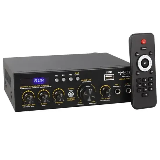 MagicVoice MV-22560 Dijital Karaoke Mikser Amfi resmi