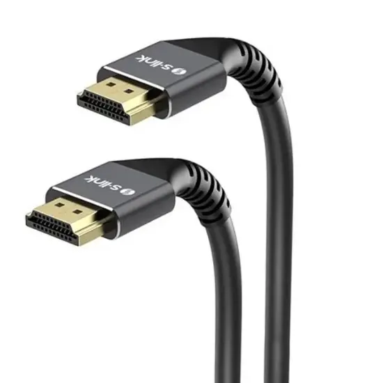 S-Link SLX-HD4K05 19+1 5 Metre V2.0 4K 60Hz Metal HDMI Kablo resmi