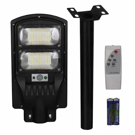 Powermaster PM-23011 Solar Ledli Kumandalı 100 Watt Sokak Lambası resmi